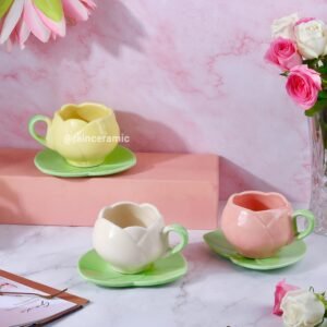 Lotus cup saucer