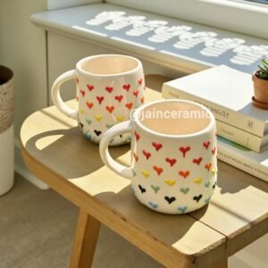 Rainbow Heart Mug