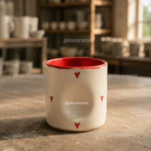 Ceramic Glass Red