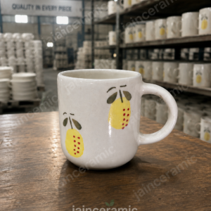 Lemon White Mug