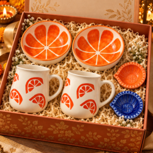 Citrus Glow Ceramic Gift Hamper