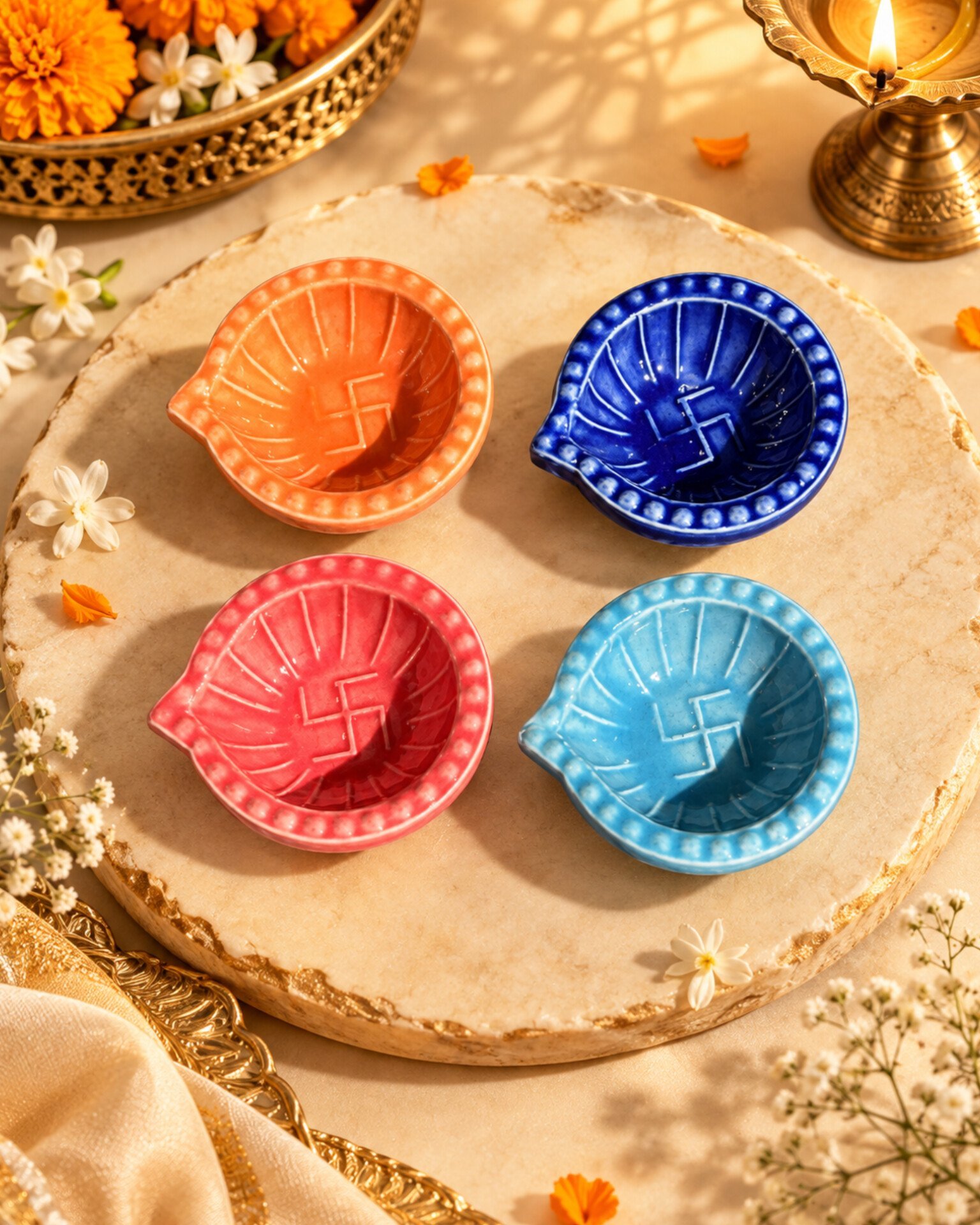 Citrus Glow Ceramic Gift Hamper - Image 3